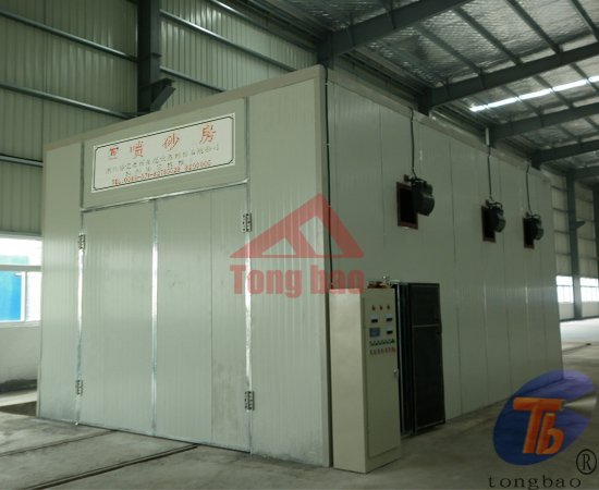 諸暨噴砂房項目